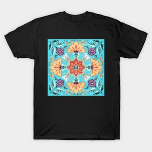 Garden Mandala - spring T-Shirt